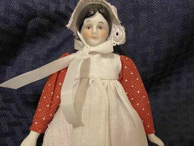 Vintage 8 inch Porcelain Doll