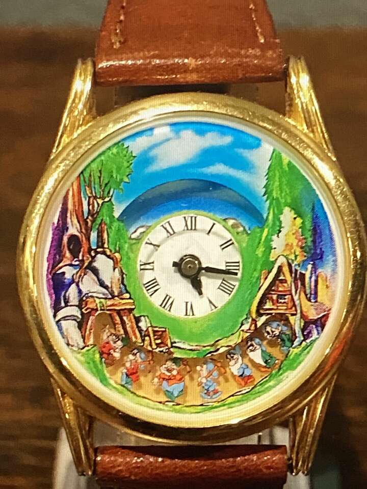 Disney, Vintage 90's, Pedre, Disney Store Exclusive, Snow White and the Seven Dwarfs, Cottage Watch-