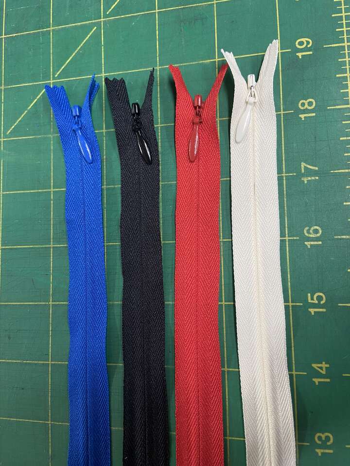18" Invisible Zippers