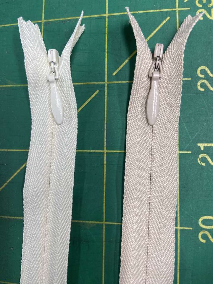 22" Invisible Zippers