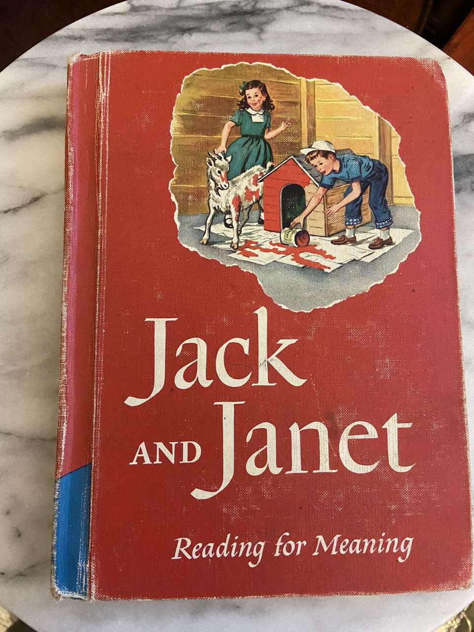Vintage 1950's 1st Grade Jack and Janet School Reader