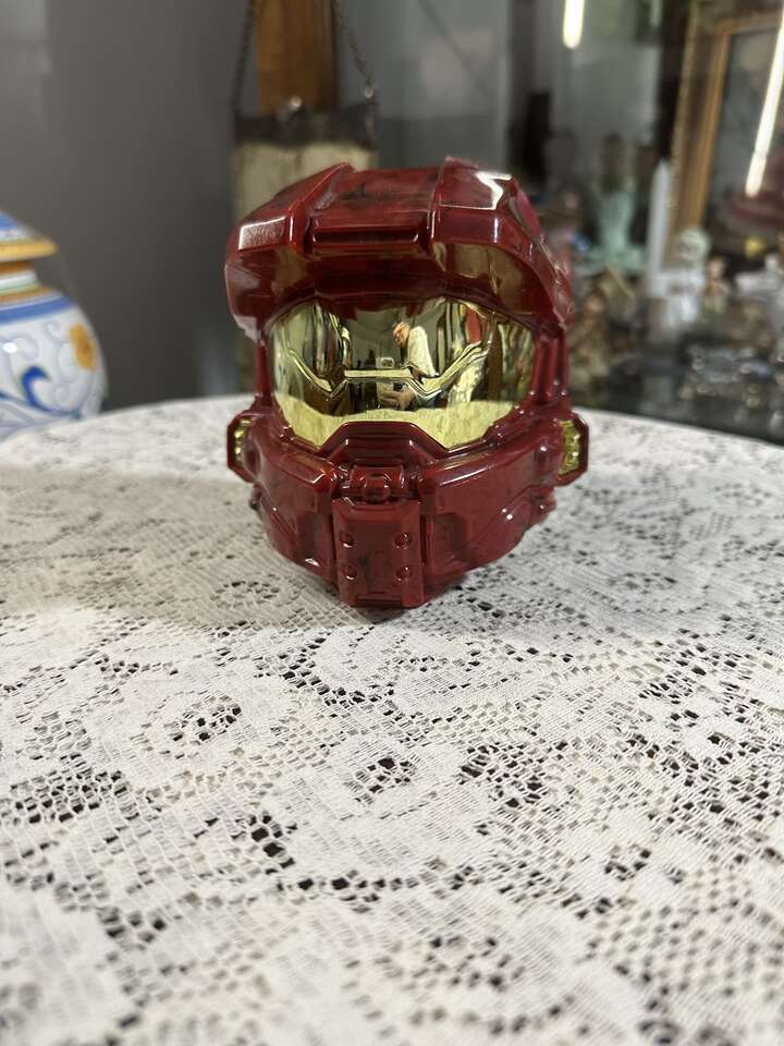 Mega Bloks Halo Micro-Fleet Hornet-Red Spartan Helmet Box