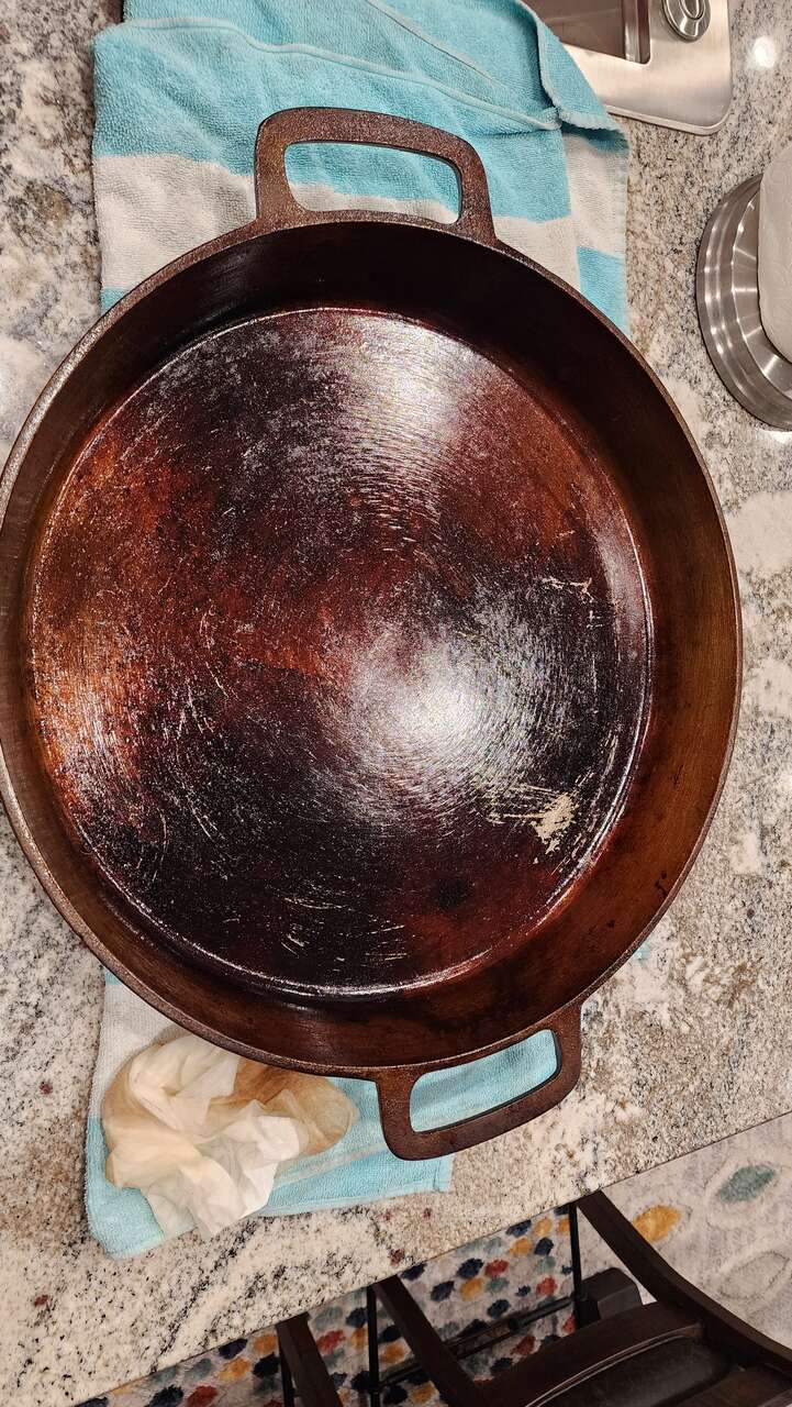 RARE Lodge 20 Hotel Cast Iron Skillet 