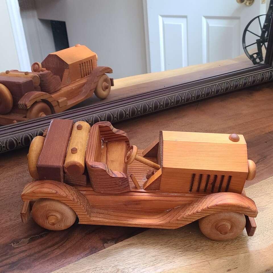 Handmade Wood Car
