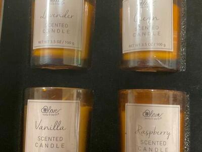 LOVE Body & Earth Candle Gift Set