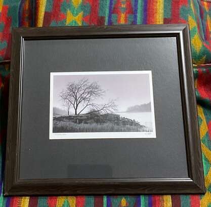 Vintage Richard Calvo Lithograph Framed Print