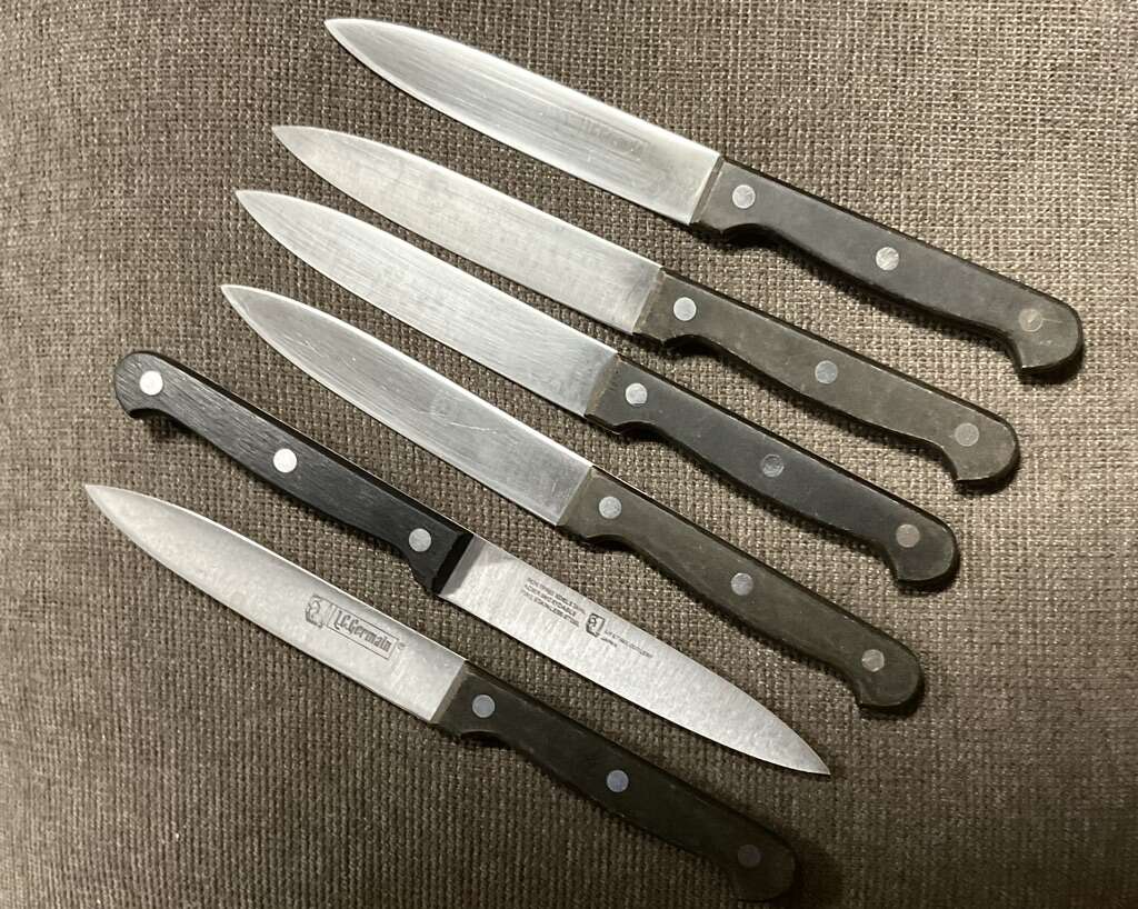 LC Germain Lifetime Japan SS Set Of 6 Knives