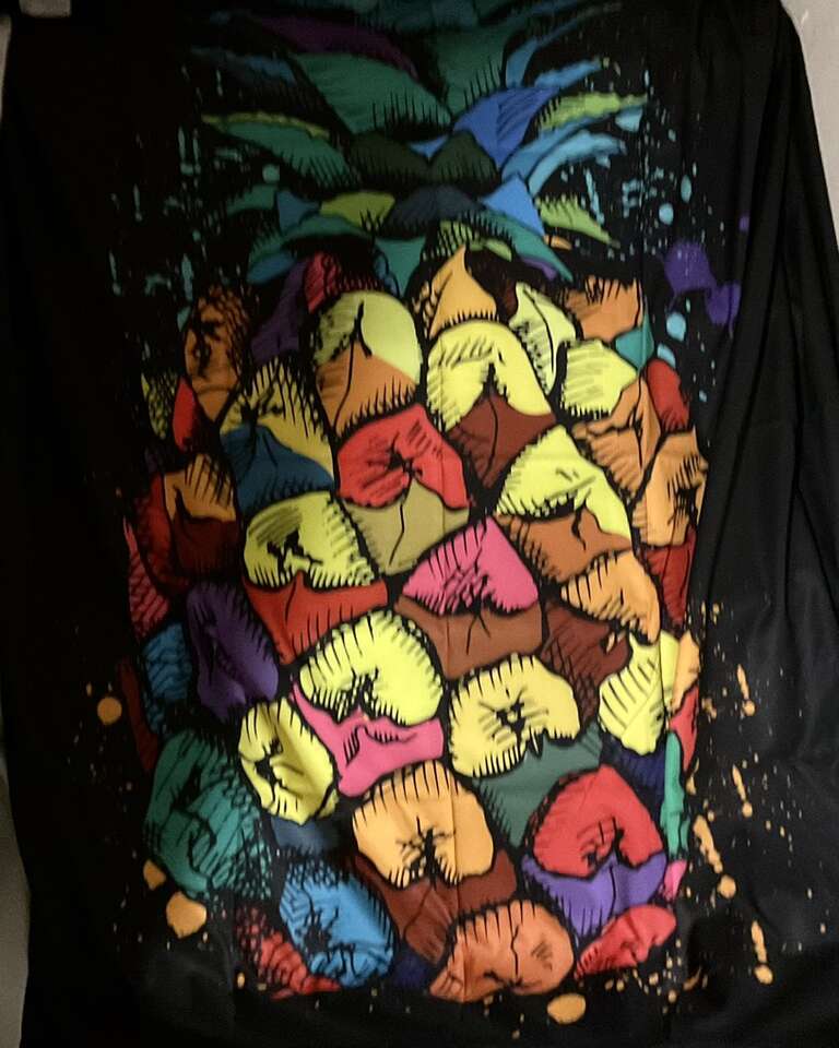 NEW 60x60 100% Polyester Pineapple Tapestry