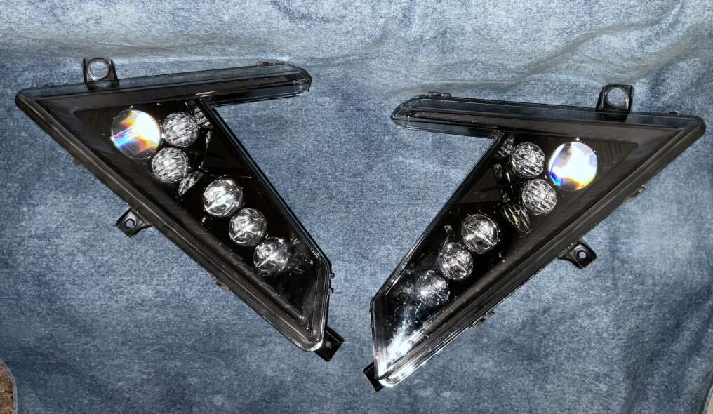 New RGB LED Headlights For 2020/2021 Polaris Rzr