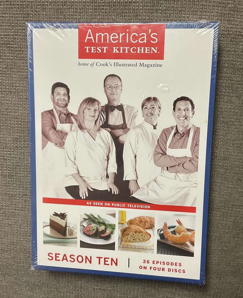 New ATK Season 10 DVD’s 4 Disc Set