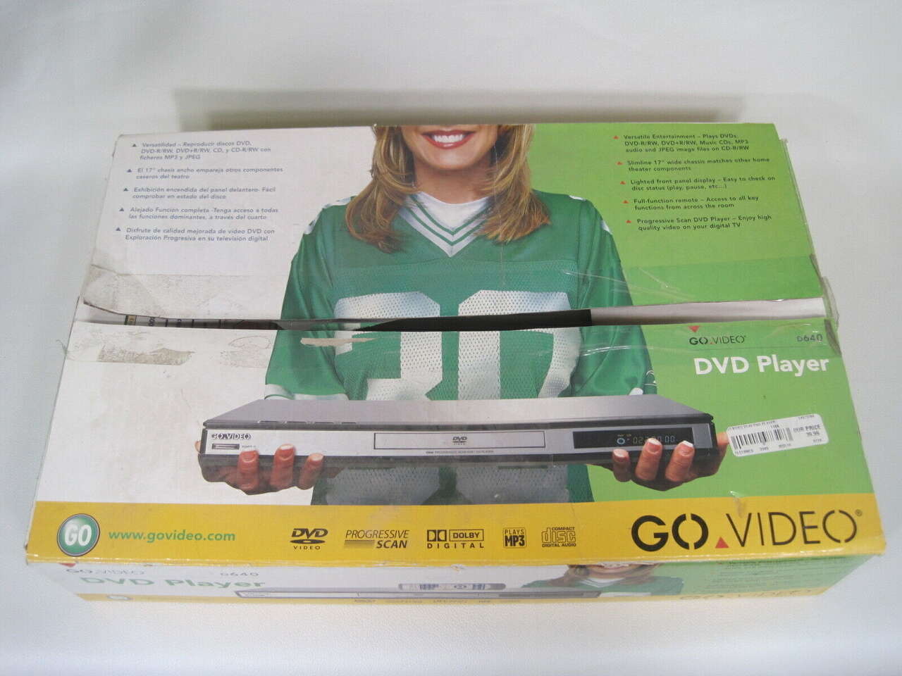 GO VIDEO D640 DVD Player (very good condition, doesn't come with remote control)