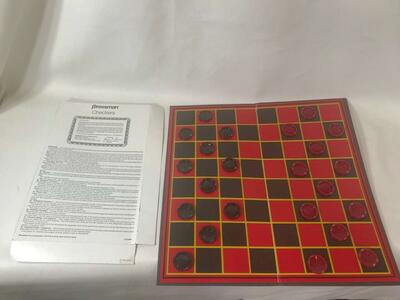 Pressman Toy Checkers Folding Board Game-1 Pack