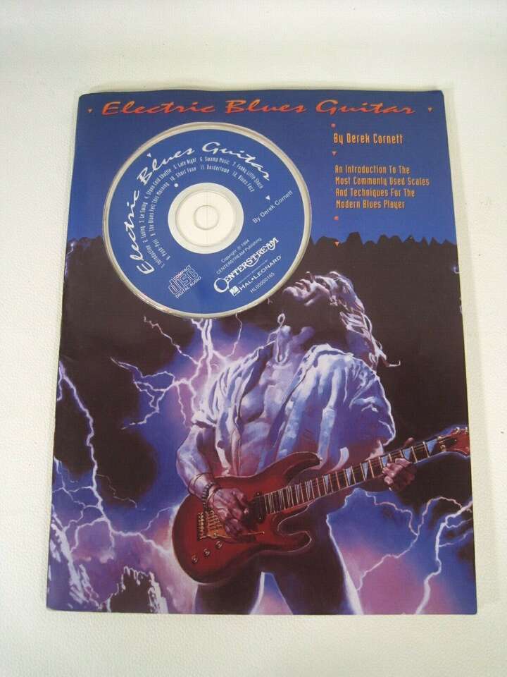 Electric Blues Guitar by Derek Cornett with CD