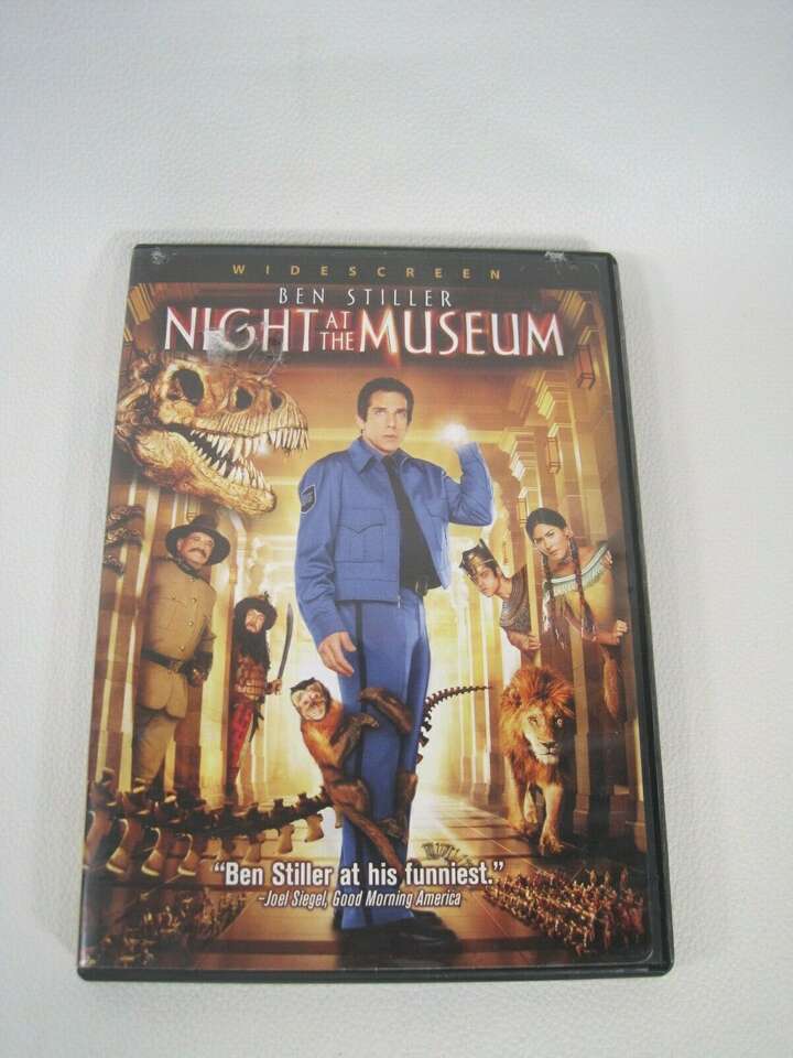 Night at the Museum (DVD, 2007, Widescreen)(Ben Stiller, Shawn Levy, Bill Cobbs)