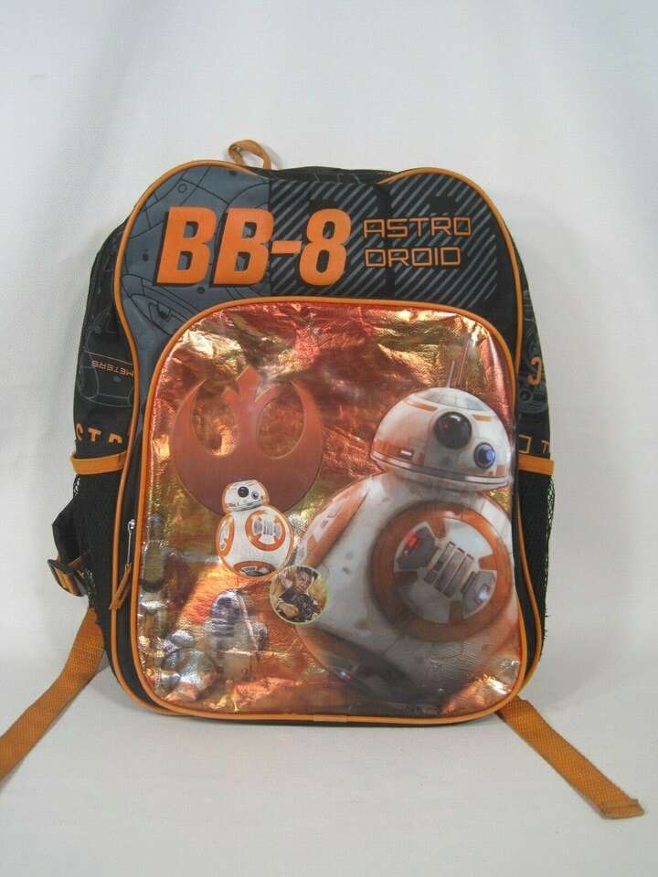 STAR WARS BB-8 ASTRO DROID SCHOOL BAG Backpack 16" ACCESSORY INNOVATIONS