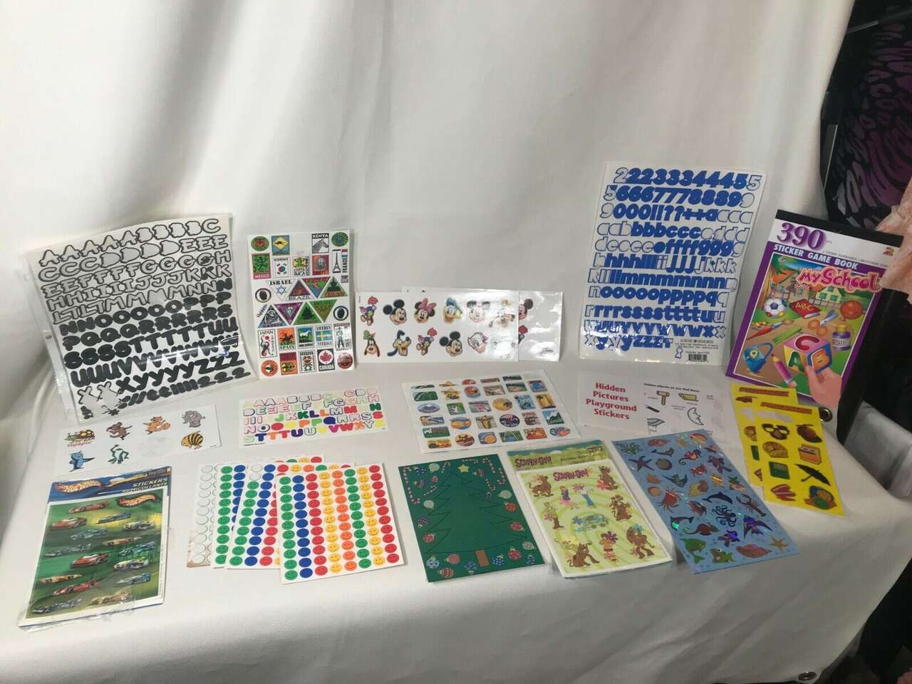 Lot of 16 Sticker Variety Packs (Some sticker packs may be incomplete)
