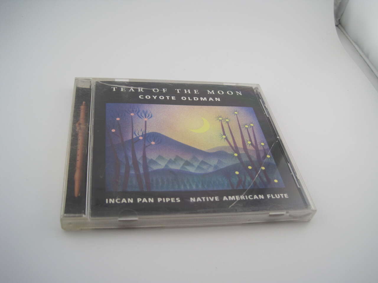 Coyote Oldman CD Tear of the Moon - Native American Flute & Incan Pan Pipe