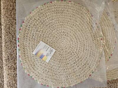 New Fiestaware Brand Round Placemat 15"