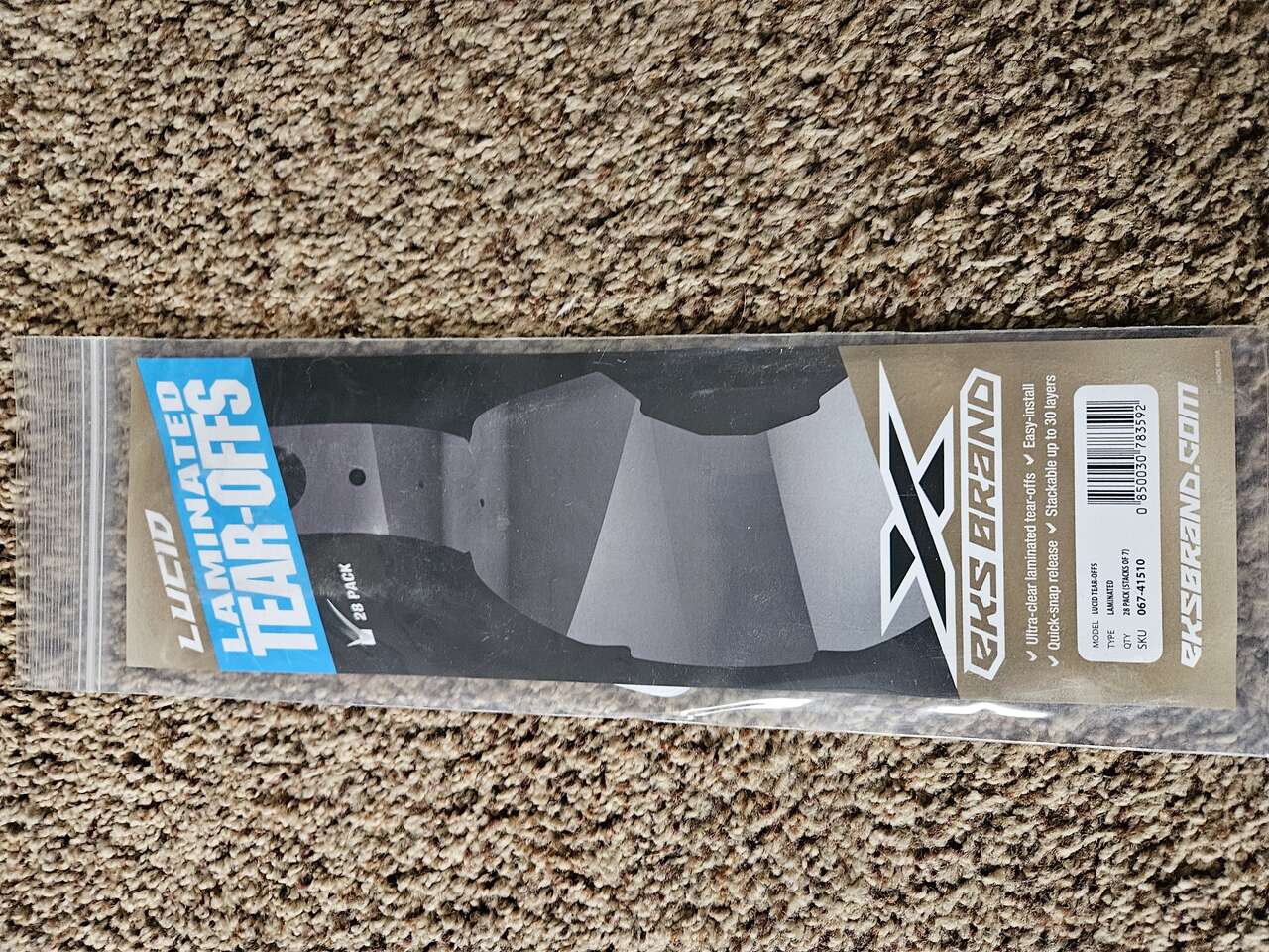 Lucid Laminated Goggle Tearoffs 28pack