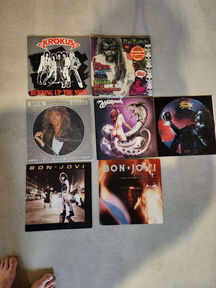 vinyl records