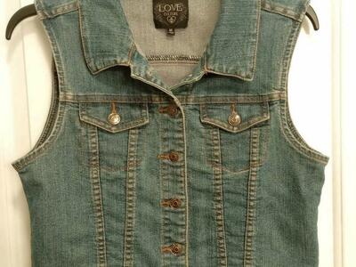 Denim Vest--Teen's