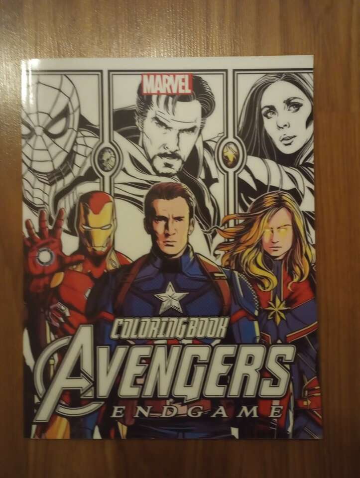 Avengers: Endgame Coloring Book