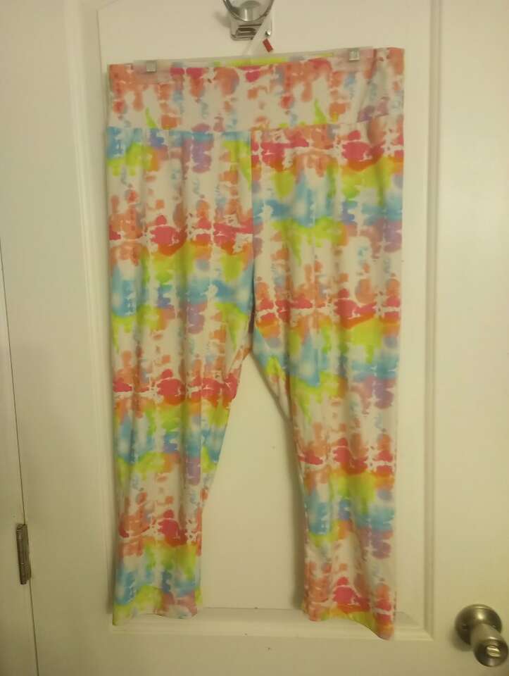 Bright Tie-Dye Leggings