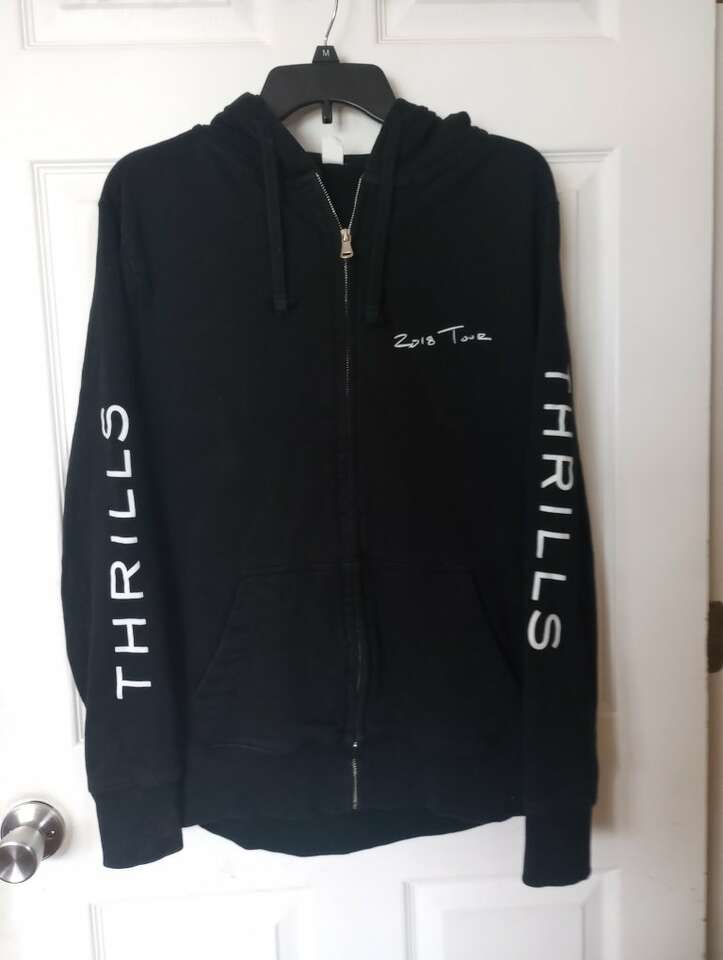 Sam Smith Concert Hoodie Jacket~Thrills Tour