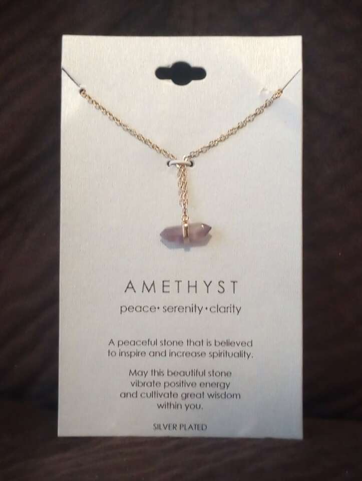 Amethyst Necklace~Like New