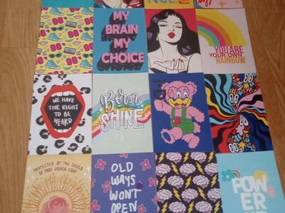 Wall Collage Cards/mini posters