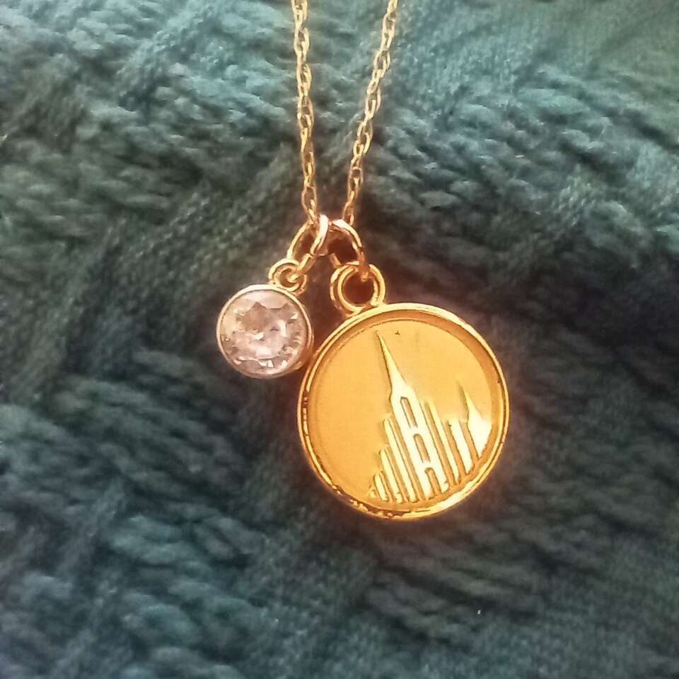 Gold Temple Necklace~Used