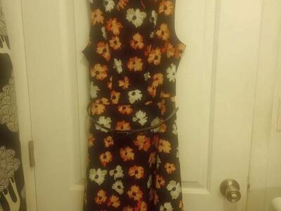 Elle Floral Sleeveless Dress~Small