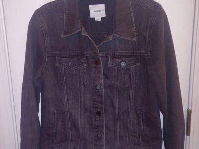 Old Navy Black Denim Jacket