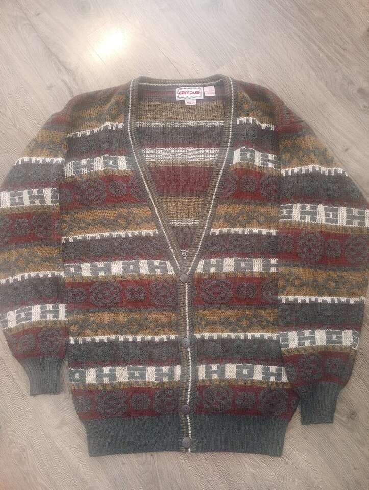 Men's Cardigan Sweater~Large