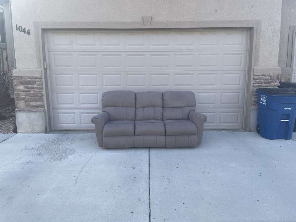 Double reclining couch (Can Deliver) Furniture