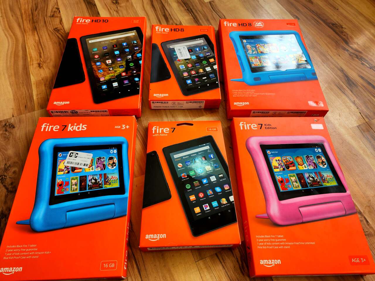 Amazon Fire tablets, kindle and many more ( All ages )