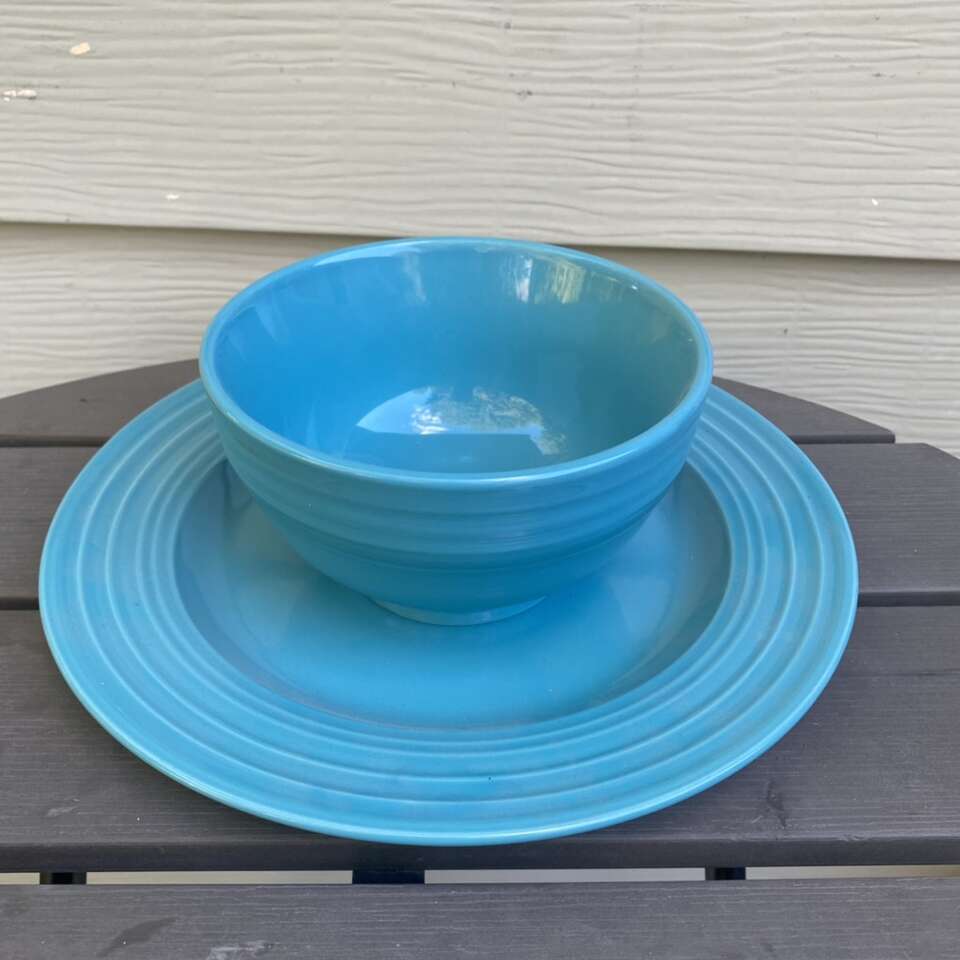 New Bowl And Plate Set