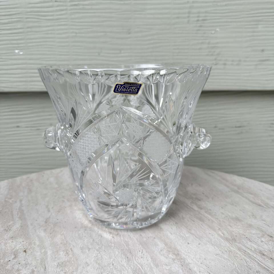 Crystal Champagne Ice Bucket
