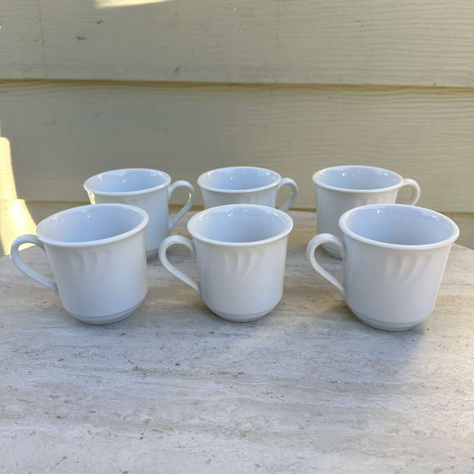 New Set Of 6 Coffee Tea Cups