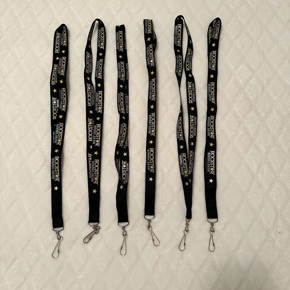 New Set Of Rockstar Energy Drink Lanyard