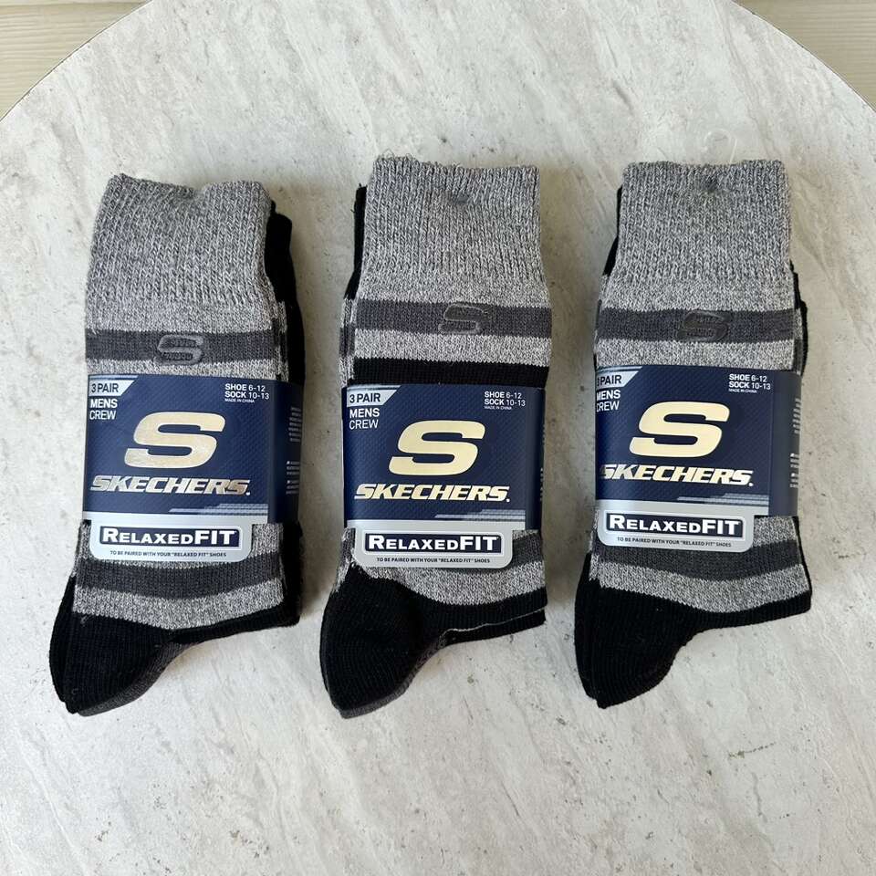 New Skechers Men’s Socks 3 packs