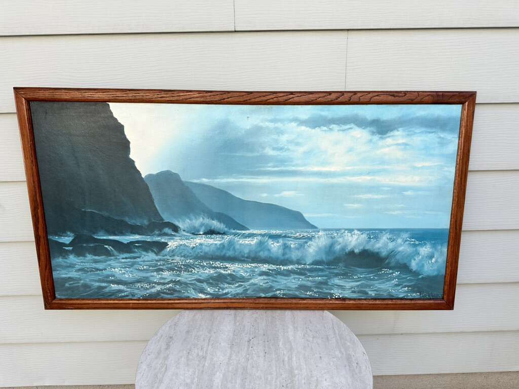Seascaping Painting By Violet Parkhurst