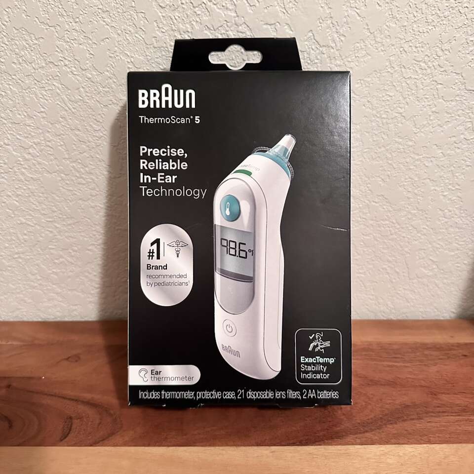 New Braun Thermoscan Thermometer