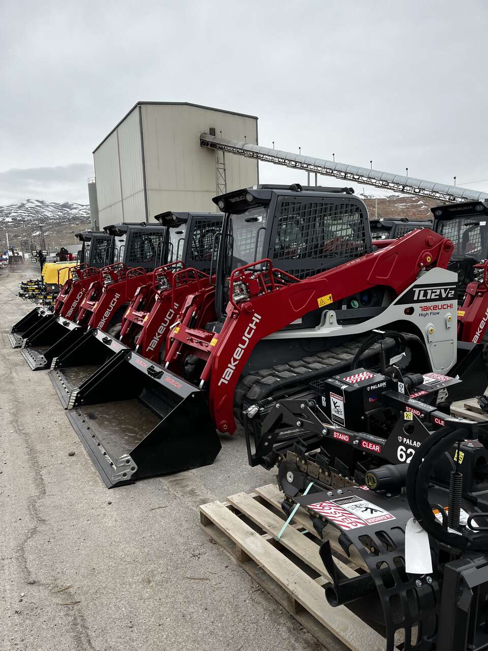New Takeuchi compact equipment Industrial