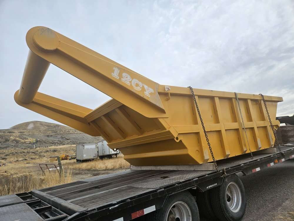 5 or 12 Cubic Yard Rock Box- unused