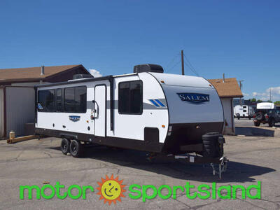 2024 Forest River Salem 28VIEW Bunkhouse Bunks Bunk House U-Shaped Dinette Outdoor Kitchen