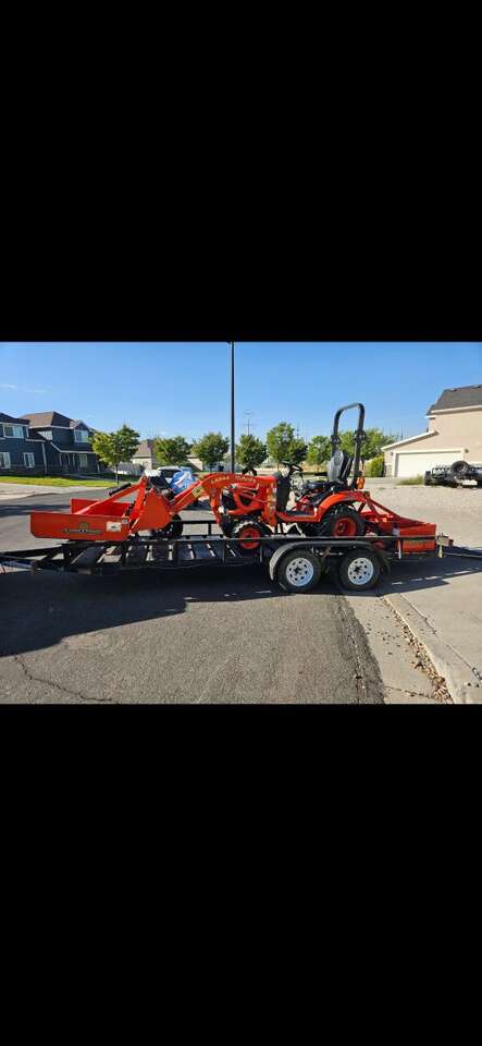 Kubota tractor for rent