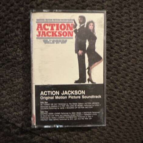 Action Jackson Cassette Tape Vintage