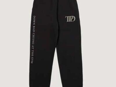 Taylor Swift Down Bad Crying At The Gym Sweatpants