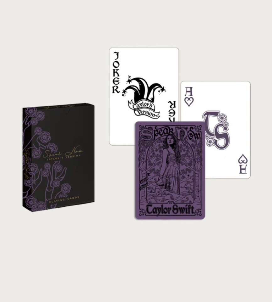 Taylor Swift Speak Now (TV’s) Playing Cards-New